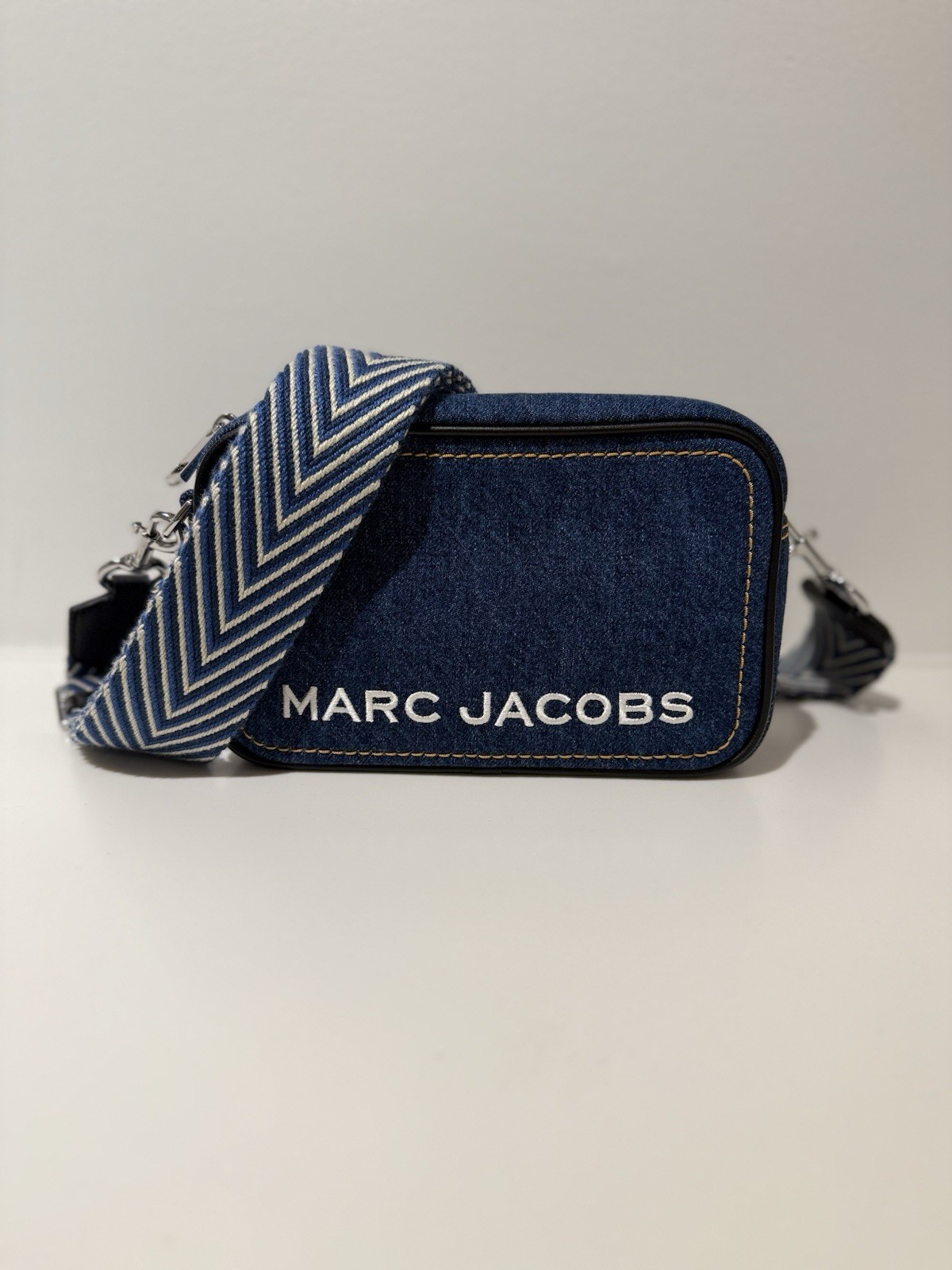 NWT Marc Jacobs Denim Flash Camera Bag