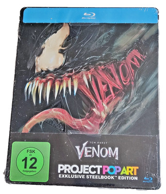 Venom Steelbook Project PopArt Limited Edition NEU OVP