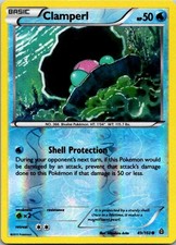 Clamperl 49/160 Reverse Holo Pokemon Primal Clash English 2015 NM
