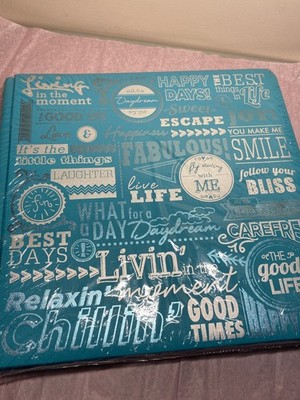 NEW Creative Memories 12 x12 Happy Days Best Living Joy Life Foiled Album Cover
