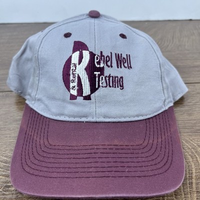 Rebel Well Testing Gray Hat Snapback Hat Gray Adjustable Hat Adult Fit Gray Hat