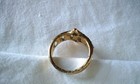 Vintage Caroline Emmon's Goldtone Rings With Clear Crystals- Lot Of 2 — photo 8