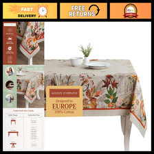 Rectangular 100 Cotton Table Cloth, Reusable, 54"x72", Elegant Dining Decor