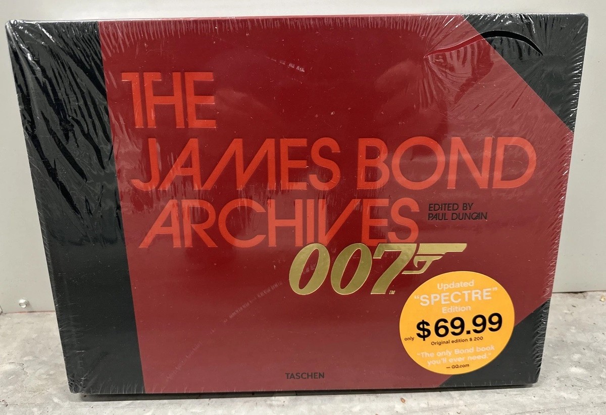 007. The James Bond Archives by Paul Duncan (2015, Hardcover