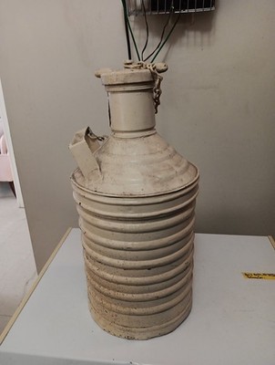 Vintage Paul E. Babin New Orleans 8 Gallon Refinery Canister with /Lid Rare