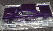 1968 Dodge Dart 1/25 Body Glass,Bumpers,Grill,Tail Light,Painted Purple Met