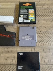 Dr. Chaos (Nintendo NES, 1988) CIB Complete In Box! VG Condition! W Protector 