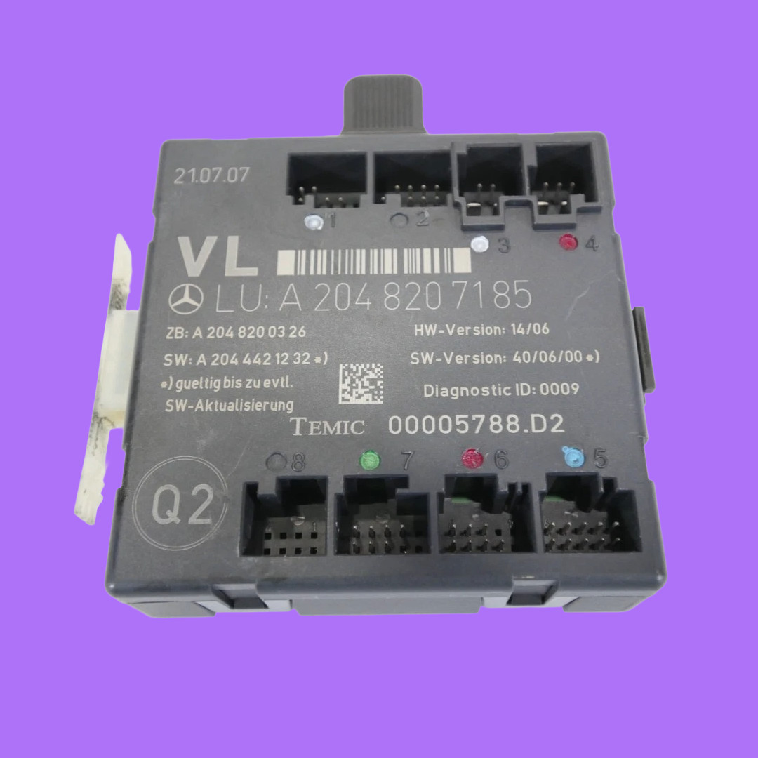 ✅ 08-18 Mercedes W204 C300 E400 CLS550 Front Left Side Door Control Module OEM