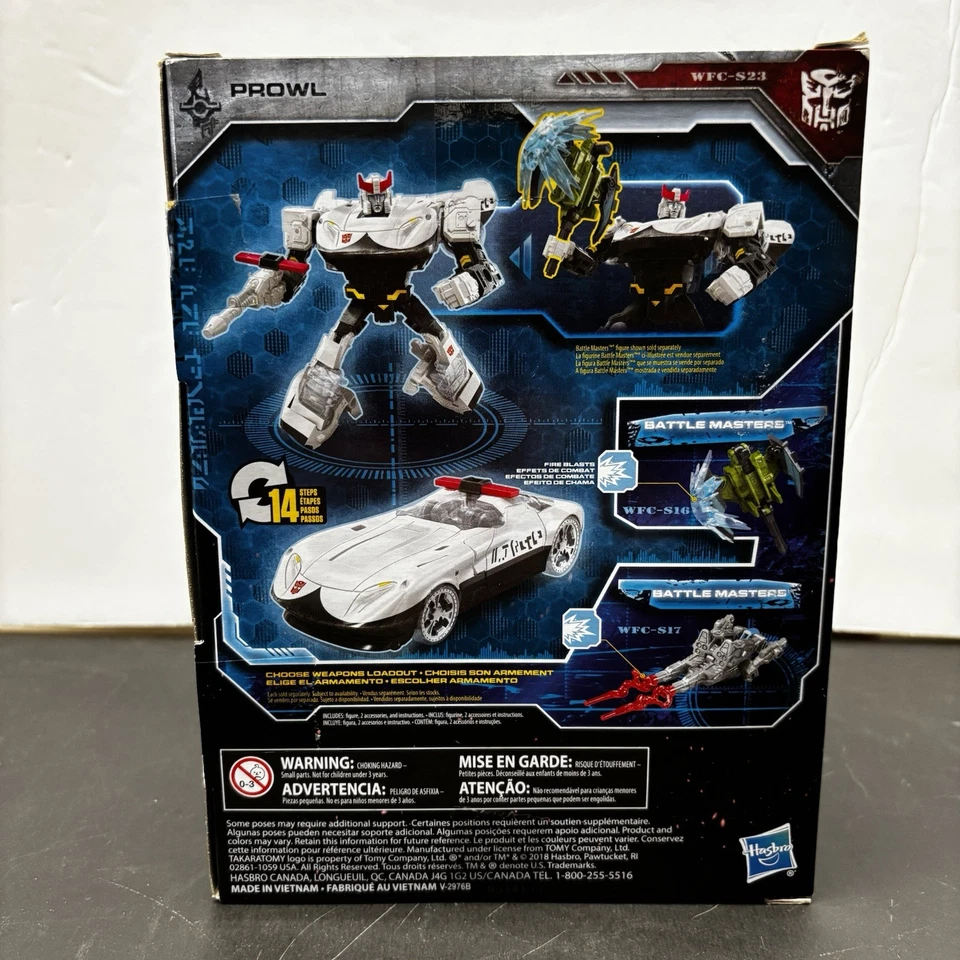 Transformers Prowl Figure Siege War for Cybertron WFC Hasbro NEW - Image 2 of 3