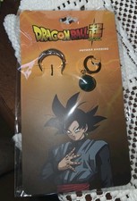 Juego de pendientes y anillos de tiempo Dragon Ball Super Goku Potara