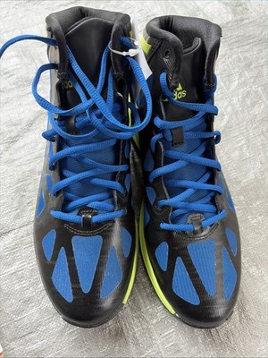 Adidas Crazy Shadow 2 Men's Basketball Shoes Black/Blue/Green US Size 9