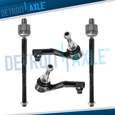 Front Inner Outer Tie Rods for BMW 128i 135i 323i 325i 328i 330i 335d 335i X1 Z4