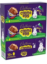 Cadbry Creme Eggs Chocolate Easter Candy (3 Pack) EXPIRES JULY 2025