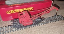 Hornby Small Crane Truck R127, bright red version. FREE UK P & P