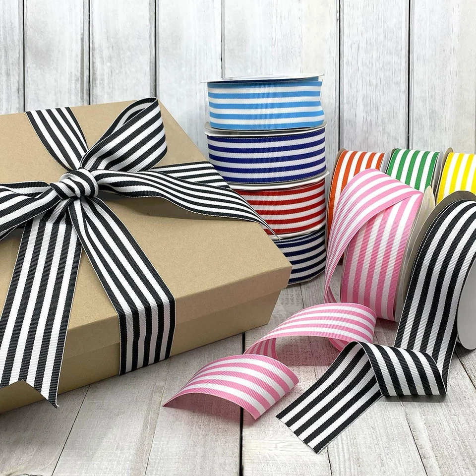 Pink Grosgrain Decorative Ribbon Trim 20 Yards for Crafts Gifts and Decor - Image 4 of 4