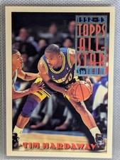 Tim Hardaway Card - Topps All-Star 3rd Team 1992/93 - Topps - #130 - Warriors