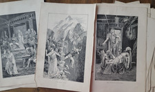 16 ILLUSTRATED PAGES - by Lancelot Speed taken from Eric Brighteyes - HB c 1891