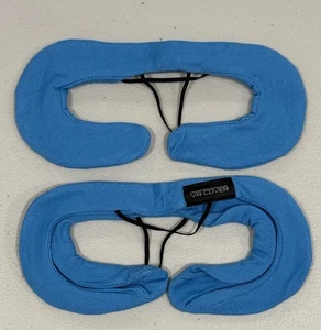 Rift d'oculus S VR Couverture de l'oeil Hygenic Coton d'oreille douce respirant bleu paquet de 2