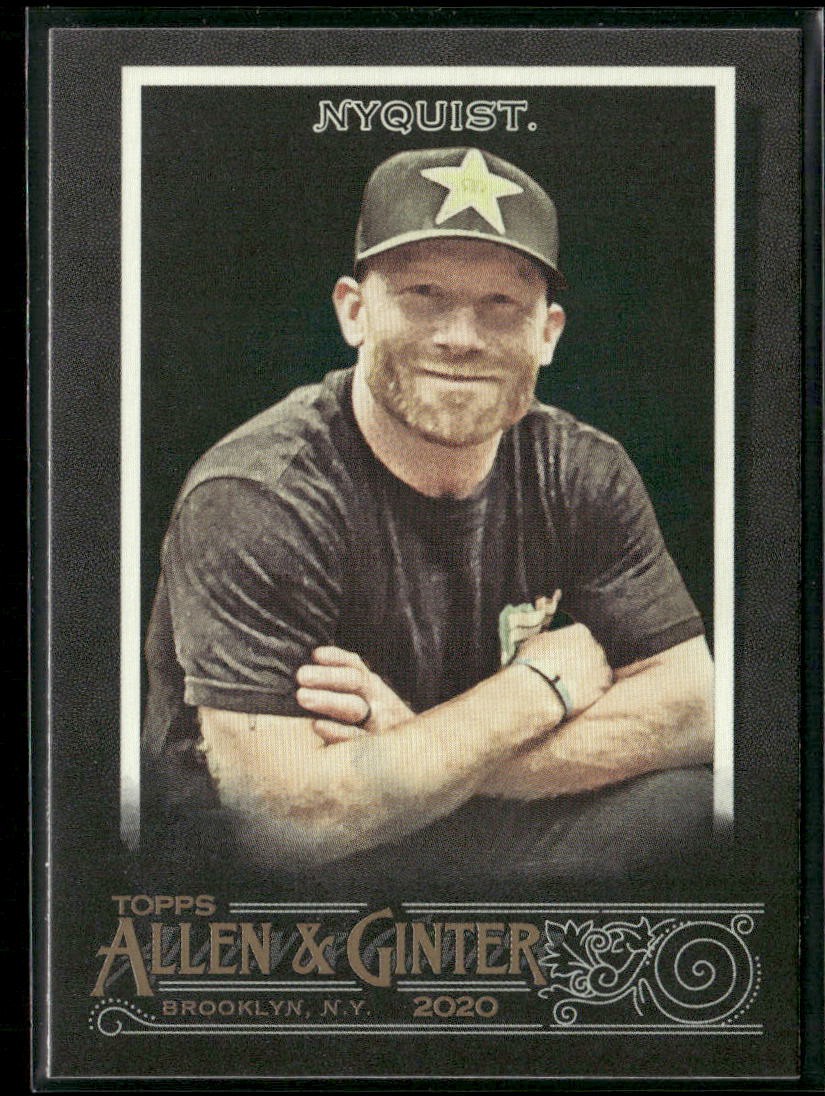 2020 Topps Allen & Ginter X #254 Ryan Nyquist
