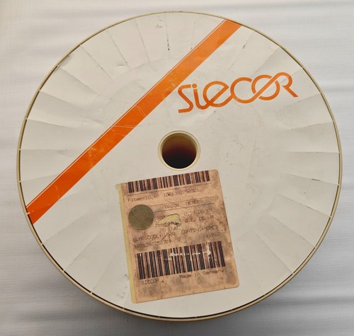 Siecor Fiber Optic Cable 2200m on Reel One End Terminated One Unterminated Germa