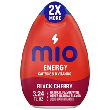 MiO Energy Black Cherry Sugar free Water Enhancer With 2X More, 3.24 fl Oz...