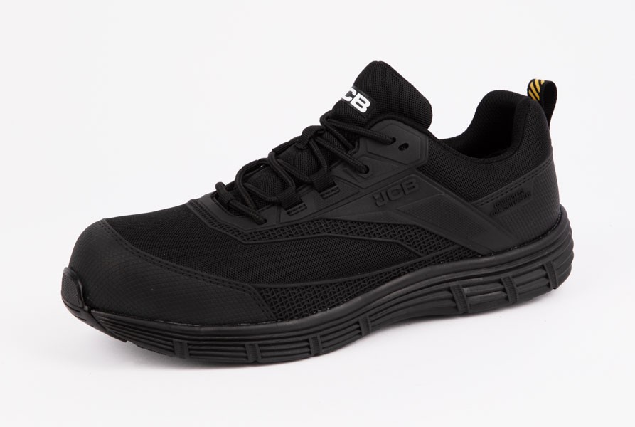 Jcb Cagelow Safety Trainer Black Size 7