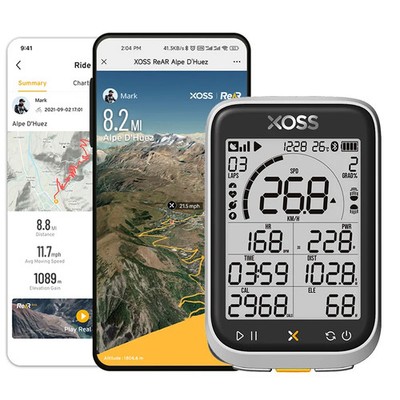 XOSS G3 SMART GPS CYCLING COMPUTER 本体 XOSS G3/G+ Gen.3 GPS Bike Computer Wireless Cycling Odometer
