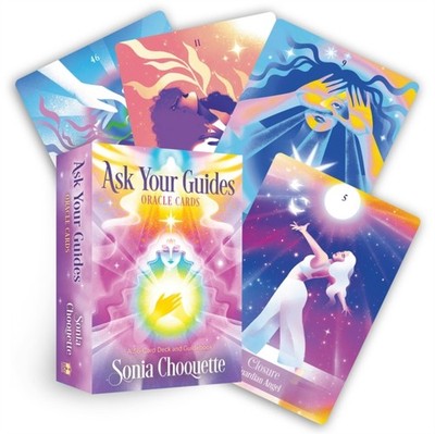 ASK YOUR GUIDES ORACLE CARDS 56 DECK by CHOQUETTE, SONIA Non-book item Self Help