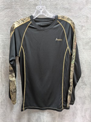 Rocky Base Layer Shirt Mens Medium Black Camo