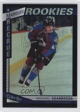 2013 O-Pee-Chee Marquee Rookies Black Rainbow Foil 1/100 Michael Sgarbossa 0c3