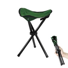 Ultralight Portable Folding Tripod Stool - Compact Outdoor Camping Seat Chair
