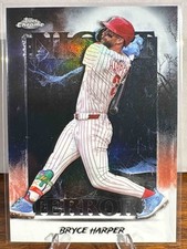 2025 Topps Chrome Update Bryce Harper #NT-12 Night Terrors Phillies