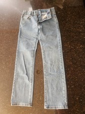 GAP Denim Boys Size 12 Regular Stretch Straight Light Blue