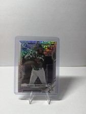 2021 BOWMAN CHROME YOLBERT SANCHEZ 1ST ROOKIE MOJO REFRACTOR #40 WHITE SOX MSK