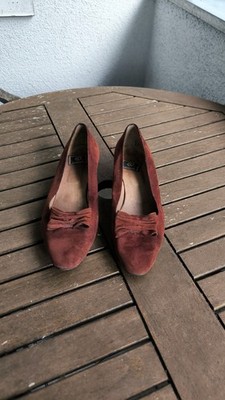 Rot Orange Pumps Damen Abendschuh Camelot Größe 41