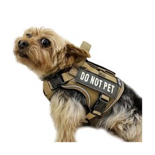 Tactical Dog and Cat Harness for XS and Small Puppy, Air Pet Ve... USA FAST SHIP