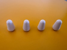 White Switch Tips for Fender Stratocaster Strat Set of FOUR
