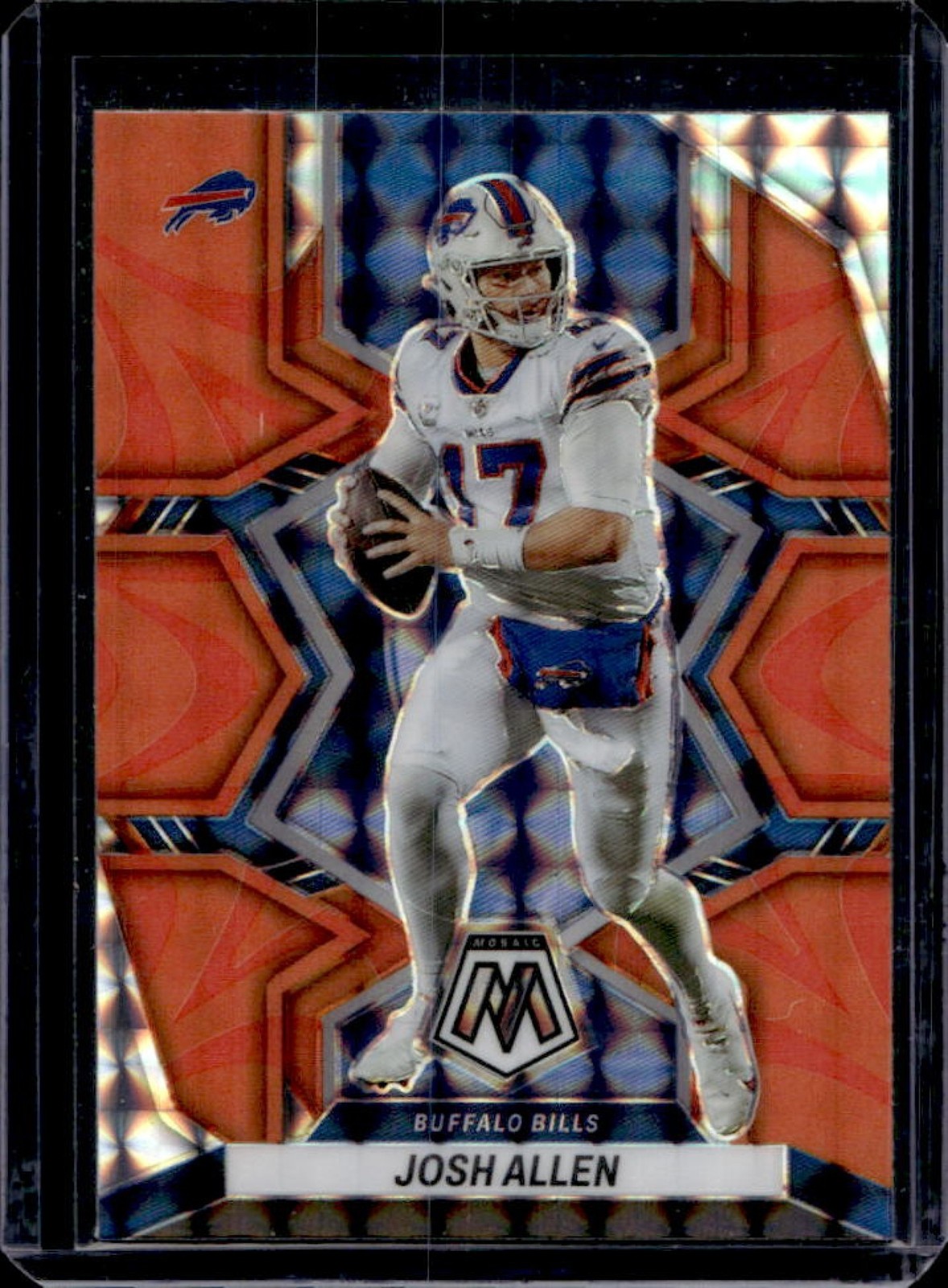 2022 Mosaic Josh Allen Reactive Orange #20 Bills