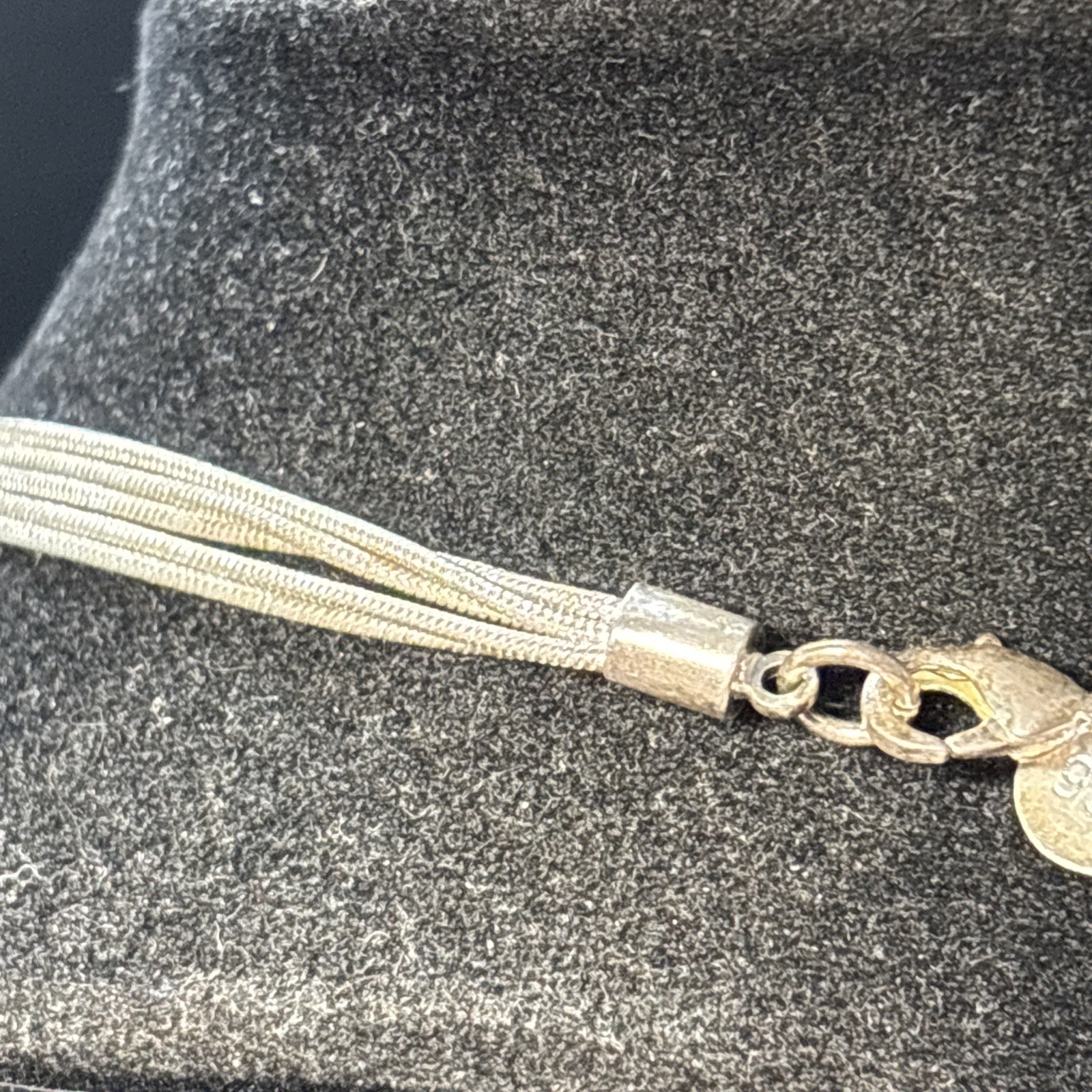 Silver Interchangeable Lariat 5 Balls  Necklace &… - image 7