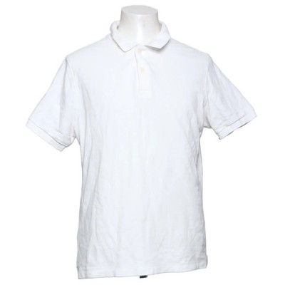 Mango, Poloshirt, Größe: L, Weiß, Baumwolle, Einfarbig, Herren #cXy