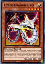 Cyber Dragon Drei Common Structure Deck: Cyber Strike SDCS-EN005 NM