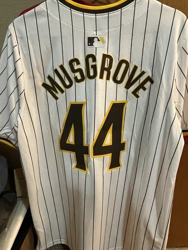 San Diego Padres Musgrove Nike White Alternate Limited Player Jersey PS Medium - Afbeelding 2 van 5