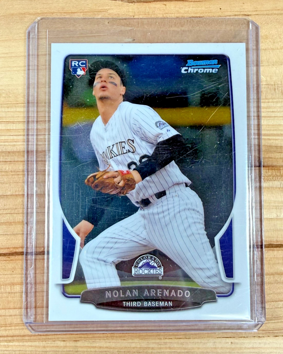 Nolan Arenado 2013 Bowman Chrome Rookie Card RC #24 Colorado Rockies Cardinals