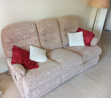 HSL 3 Seater PENRITH PETITE RECLINING Sofa with Manual Recliner. Was £2,300 new!