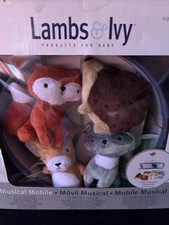 Lambs  Ivy Little Campers Collection Crib Musical Mobile.