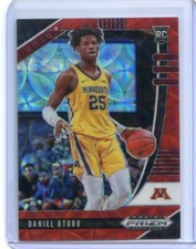 2020-21 Panini Prizm Draft Picks DANIEL OTURU RC Rookie #73 RED CHOICE #30/88