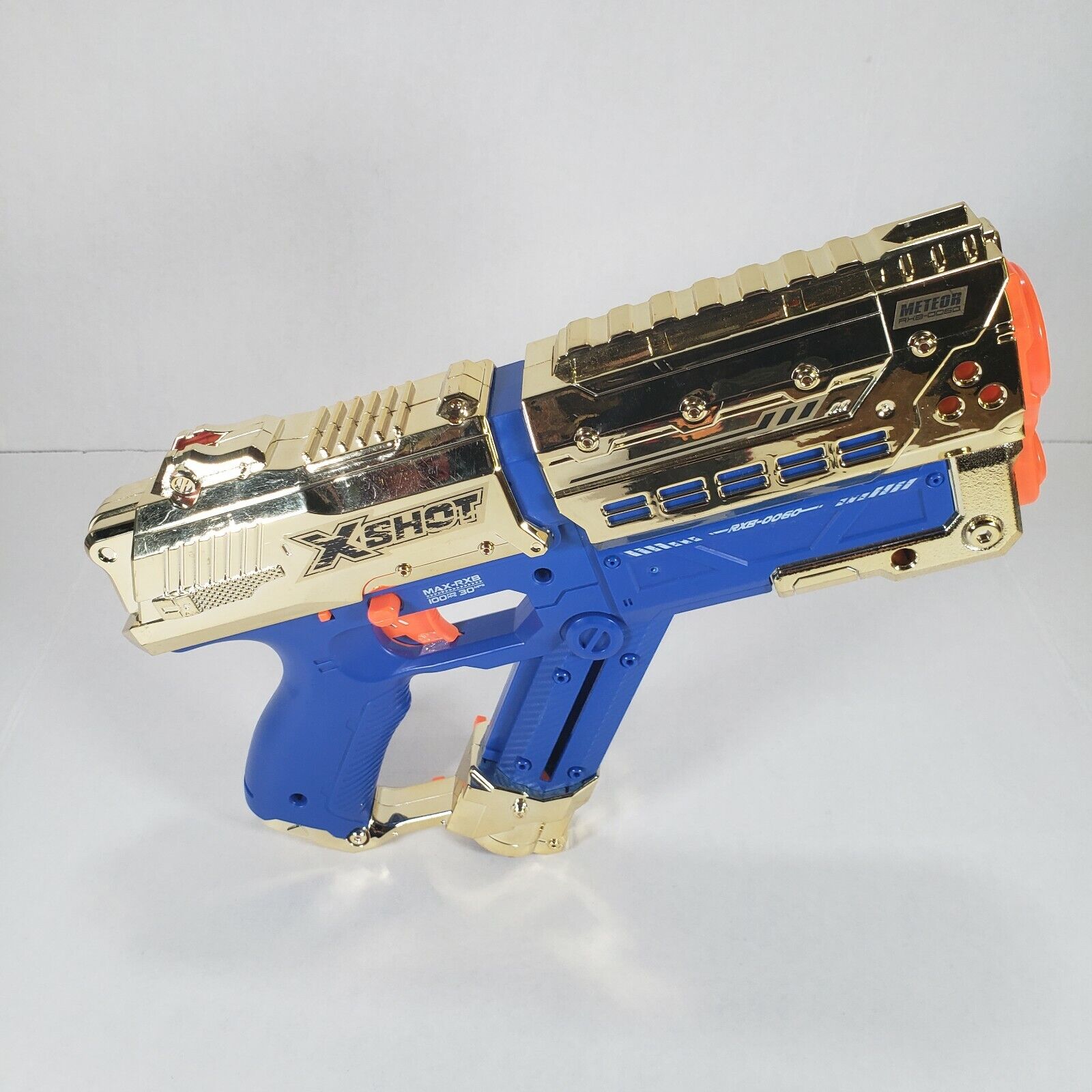 Gold Royale Edition ZURU X-Shot Chaos Meteor Max RXB 0060 Ball Blaster