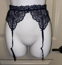 NWT Holiday 2021 VICTORIA'S SECRET Dream Angels Allure Shine GARTER BELT ~ XS/S