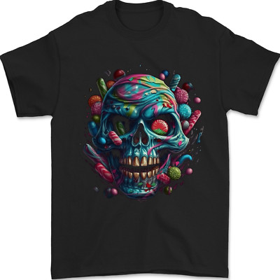 T-shirt Uomo Con Stamoa Teschio Di Gorilla – Gildan 5000, 100% Cotone, Manica Corta, Taglie Dalla S Alla 4XL