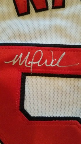 MICHAEL WACHA Autographed ALTERNATE ST. LOUIS CARDINALS Majestic JERSEY -PSA/DNA - Picture 3 of 7